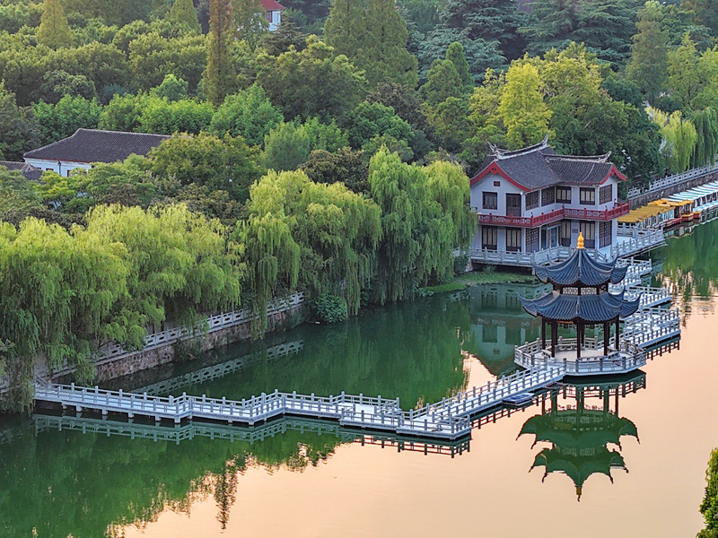 視頻 | 南通博物苑“原樣修復(fù)”九曲橋亮相