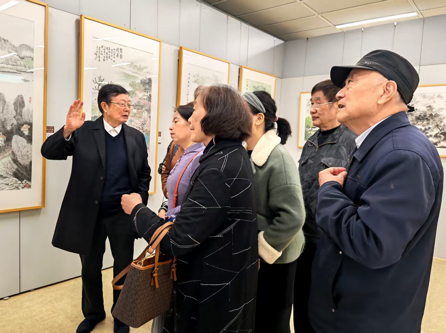 海門區(qū)第十三屆田園山水畫展開幕——文藝賦美鄉(xiāng)村  畫出生態(tài)家園