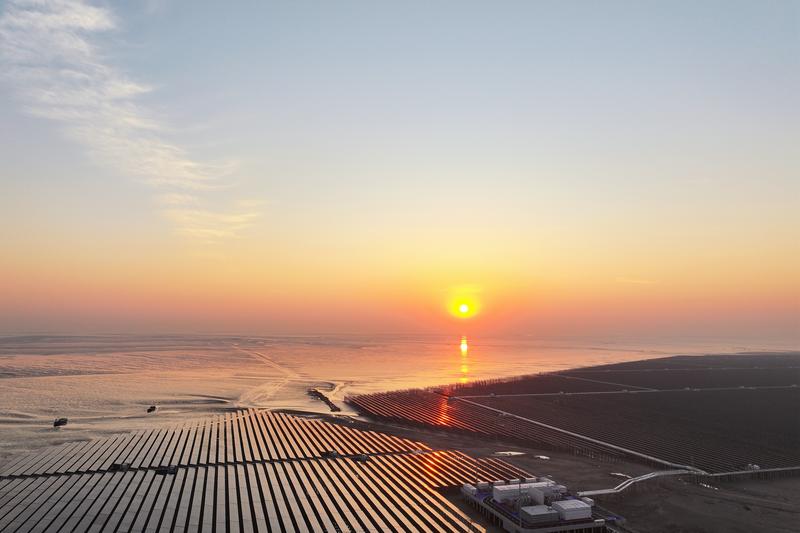 累計發(fā)電3.95億千瓦時 國華如東光伏電站高效穩(wěn)定運行滿一年